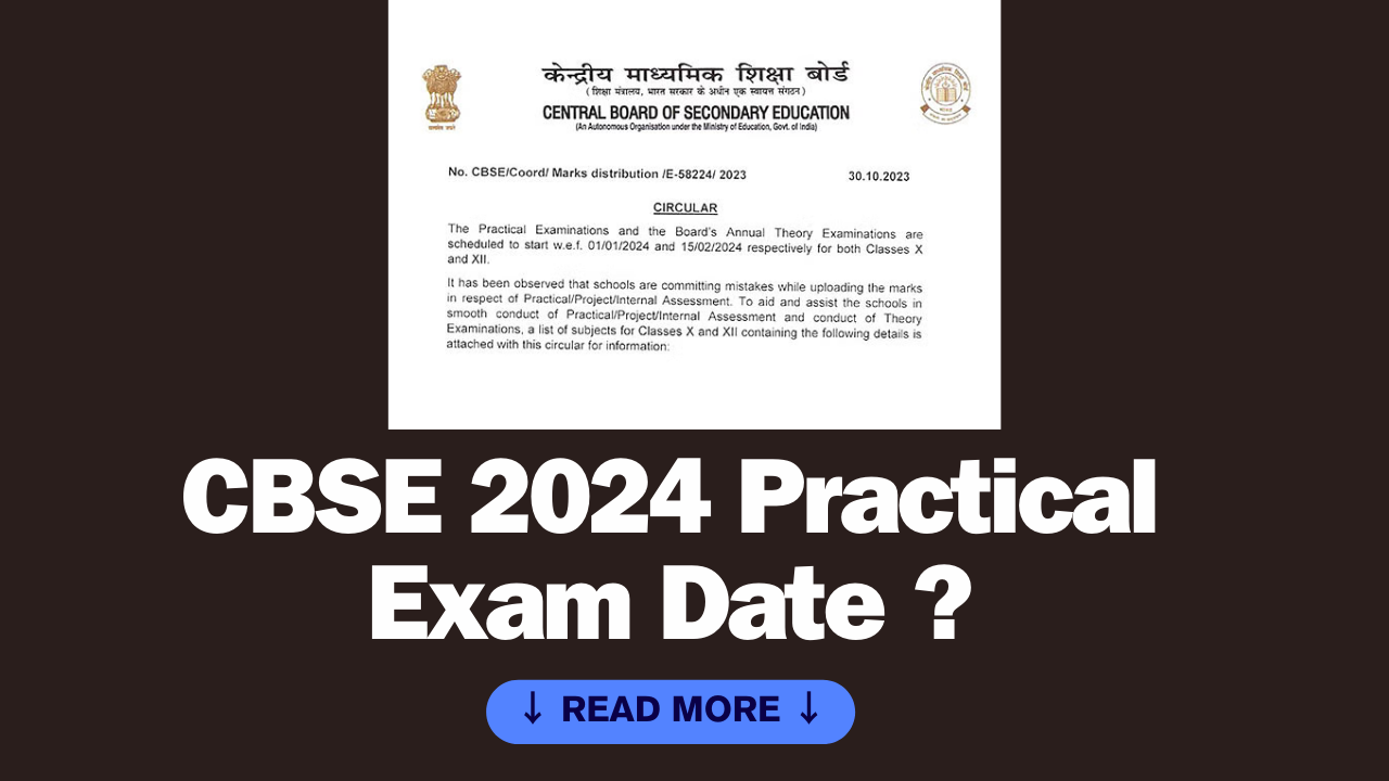 CBSE 2024 Practical Exam
