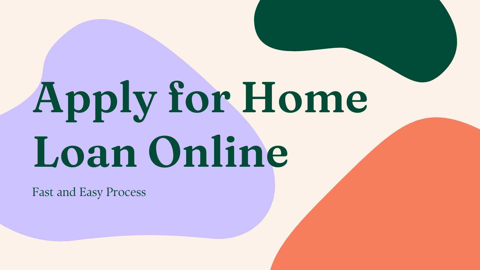 Apply For Home Loan Online