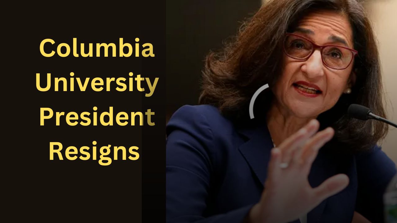 Columbia University President Resigns Amidst